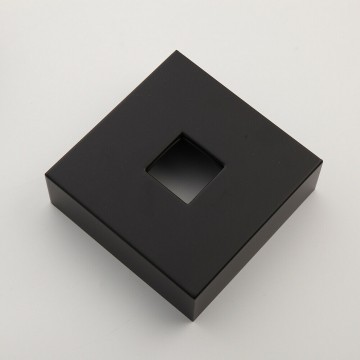 Zwarte voet badkraan