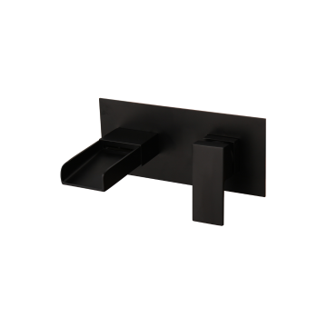 Zwarte watervalkraan inbouw b389 moderne inbouwkraan 1