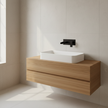 Zwarte watervalkraan inbouw b389 moderne inbouwkraan 4