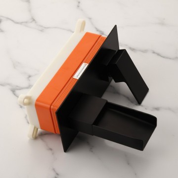 Zwarte watervalkraan inbouw b389 moderne inbouwkraan 5